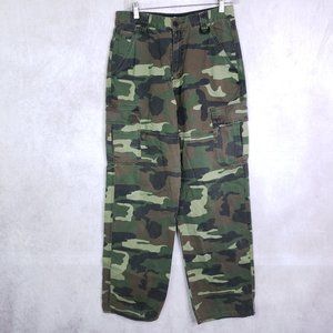 Vintage 9s Plugg Camo Cargo Jeans Sz 20 